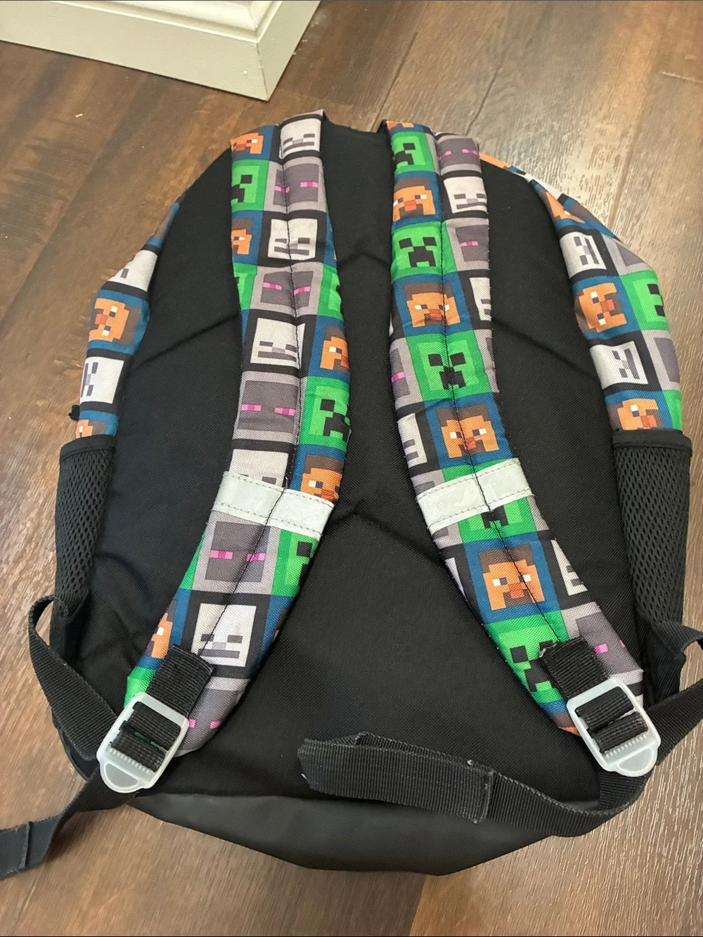 MINECRAFT Green Creeper Backpack and Lunch Bag Set BACK TO SCHOOL